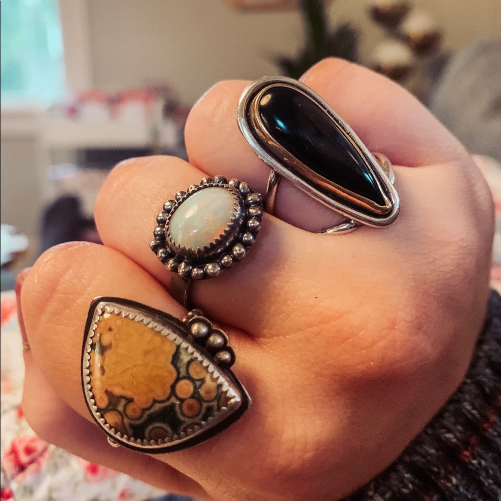 Custom made Onyx ring